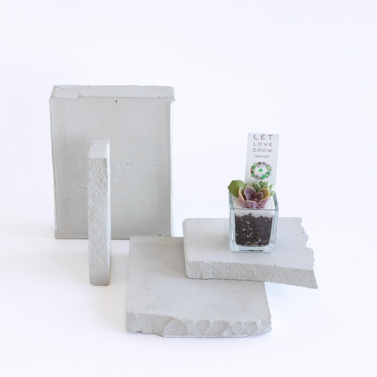 Mini Glass Arrangement Favor